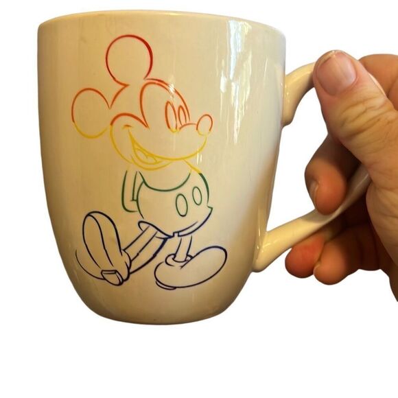 Disney Mickey Mouse Rainbow Collection‎ Coffee Mug 18oz - Picture 1 of 5
